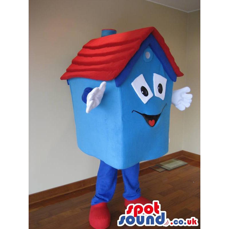 Funny Cute blue house wants to give you a big hug - Custom