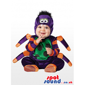 Cute Halloween Spider Baby Child Size Costume Disguise - Custom