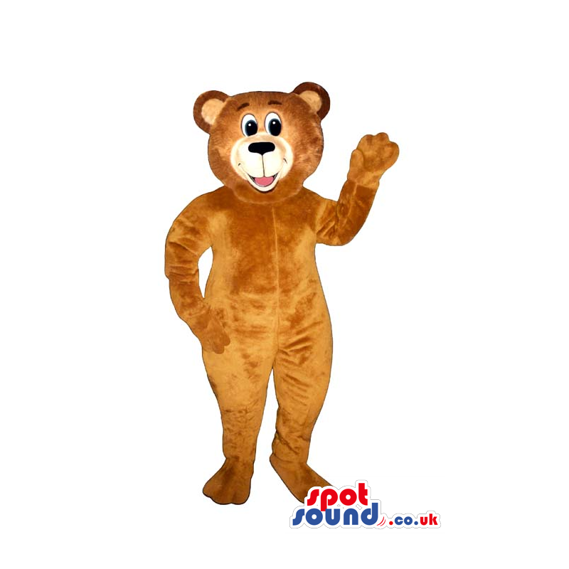 Customizable Cute Classic Brown Teddy Bear Toy Plush Mascot -