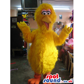 Original Big Bird Popular Alike Character Plush Mascot In