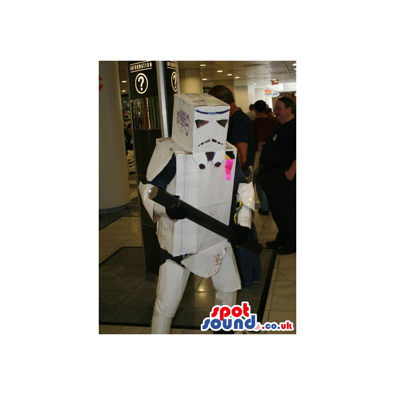Wars Trooper Movie Character Mascot Or Costume - Custom Mascots