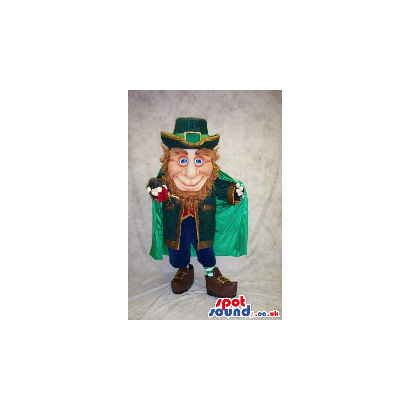 Leprechaun Irish Character Mascot For St. Patrick'S Day -