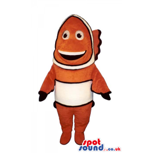 Finding Nemo Movie Character Orange Clownfish Dory Fish Mascot
