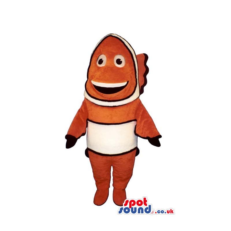Finding Nemo Movie Character Orange Clownfish Dory Fish Mascot