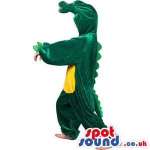 Amazing Green Crocodile Mascot Or Halloween Adult Size Costume