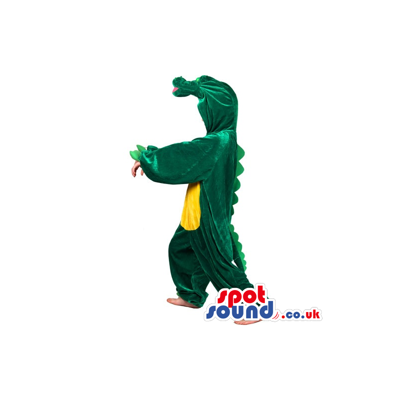 Amazing Green Crocodile Mascot Or Halloween Adult Size Costume