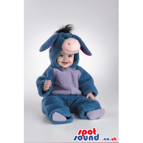 Funny Winnie The Pooh Donkey Plush Baby Size Costume - Custom