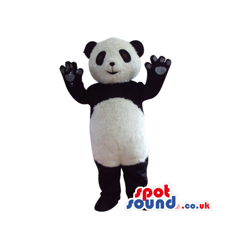 Customizable Baby Cute Panda Bear Plush Animal Mascot - Custom