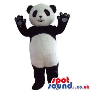 Customizable Baby Cute Panda Bear Plush Animal Mascot - Custom