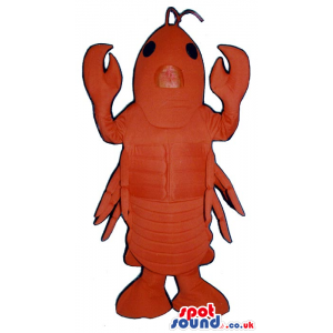 Customizable All Red Lobster Sea Animal Plush Mascot - Custom