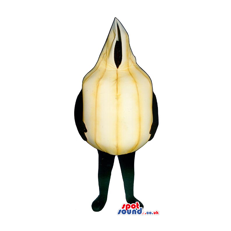 Customizable Big Onion Vegetable Food Mascot With No Face -