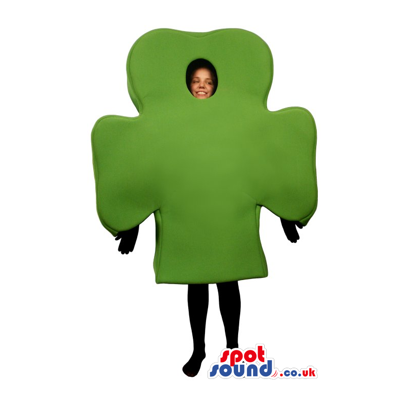 Amazing Green Clover Plant Mascot Or Adult Size Costume -