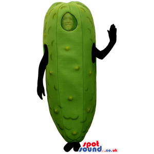 Customizable Green Cucumber Or Pickle With No Face - Custom