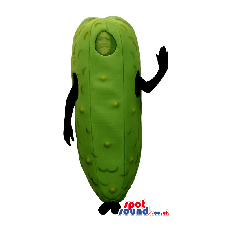 Customizable Green Cucumber Or Pickle With No Face - Custom