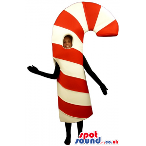 Cool Christmas Candy Cane Mascot Or Adult Size Costume - Custom