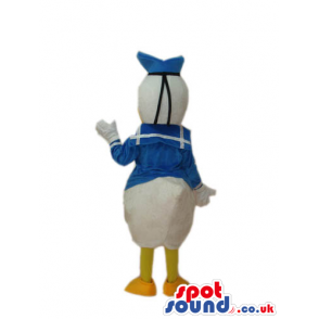 Donald Duck Disney Character Plush Mascot With Classic Garments