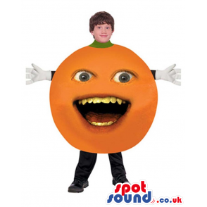 Annoying Orange Viral Internet Character Children Size Costume