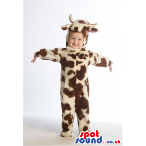 Cool Giraffe Pattern Animal Plush Children Size Costume -