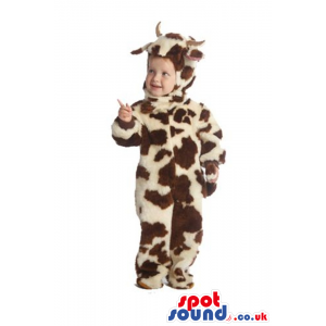 Cool Giraffe Pattern Animal Plush Children Size Costume -