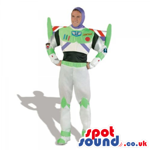 Big Buzz Astronaut Toy Story Character Adult Size Costume -