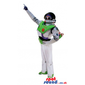 Buzz Astronaut Toy Story Adult Size Costume With Helmet -