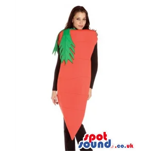 Sexy Big Carrot Vegetable Plush Adult Size Costume - Custom