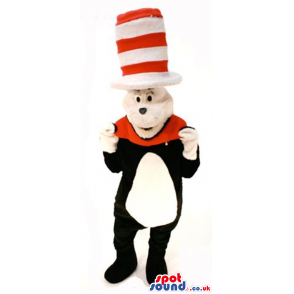 Popular Cat In The Hat Cartoon Children'S Story Plush Mascot -