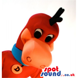 The Flinstone'S Cartoon Character Dinosaur Plush Mascot -