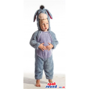 Cute Winnie The Pooh Donkey Baby Size Funny Costume - Custom