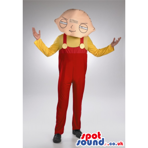Stewie Griffin Family Guy Cartoon Character Costume Or Mascot -