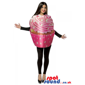 Realistic Big Ink Sweet Cupcake Adult Size Costume - Custom
