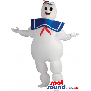 Big Marshmallow Ghost Busters Plush Character Mascot - Custom