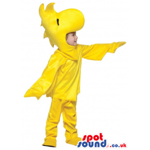 Woodstock Bird Snoopy Cartoon Character Children Size Costume -