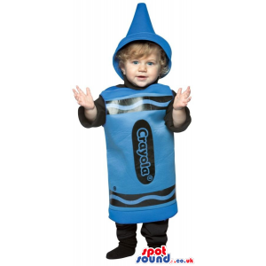 Cool Blue Crayola Crayon Baby Or Children Size Costume - Custom