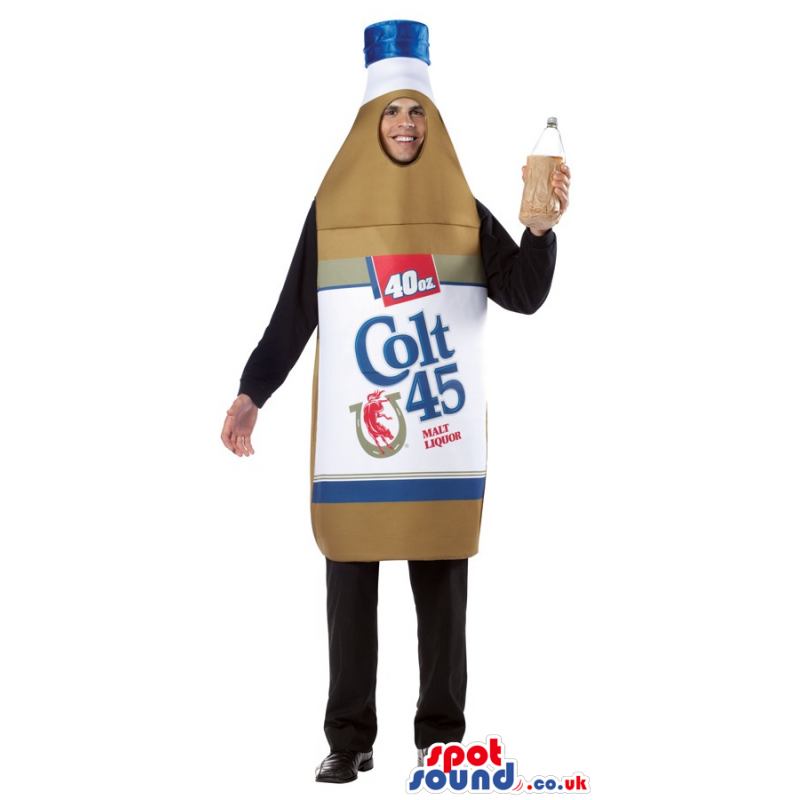 Big Drink Bottle Adult Size Costume Or Mascot With Brand Name -
