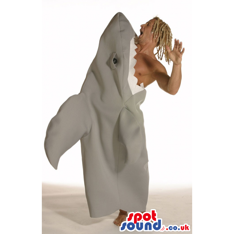 Very Original Shark Eating A Surfer Adult Size Plush Costume -