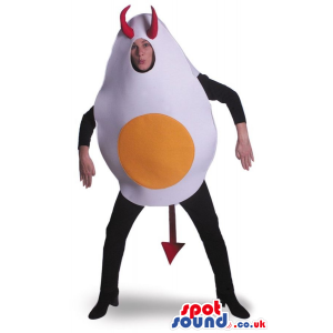 Big Deviled Egg Metaphor Adult Size Costume Or Mascot - Custom