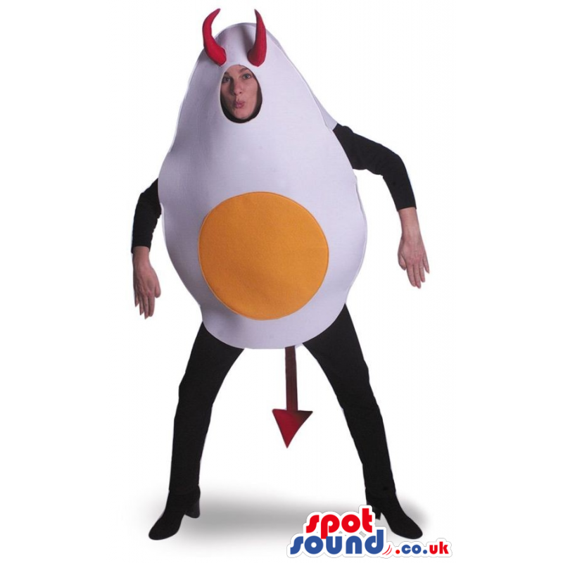 Big Deviled Egg Metaphor Adult Size Costume Or Mascot - Custom