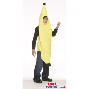 Very Cute Closed Yellow Banana Fruit Children Size Costume -