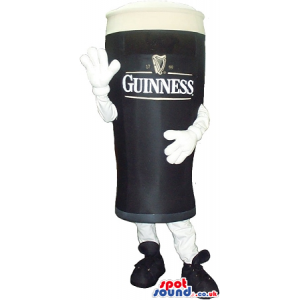 Cool Big Guinness Bear Pint Glass With Logo And No Face -