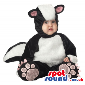 Very Cute Skunk Forest Animal Baby Size Plush Costume - Custom