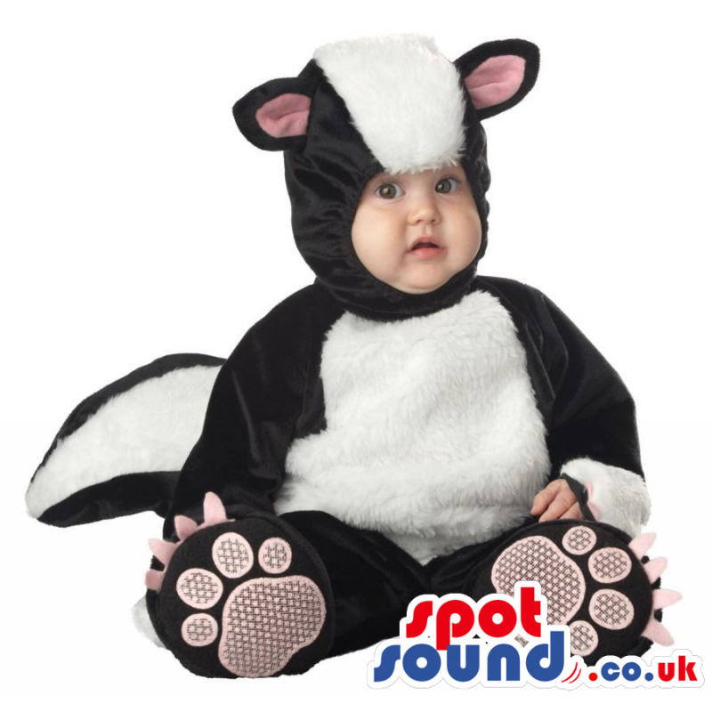 Very Cute Skunk Forest Animal Baby Size Plush Costume - Custom