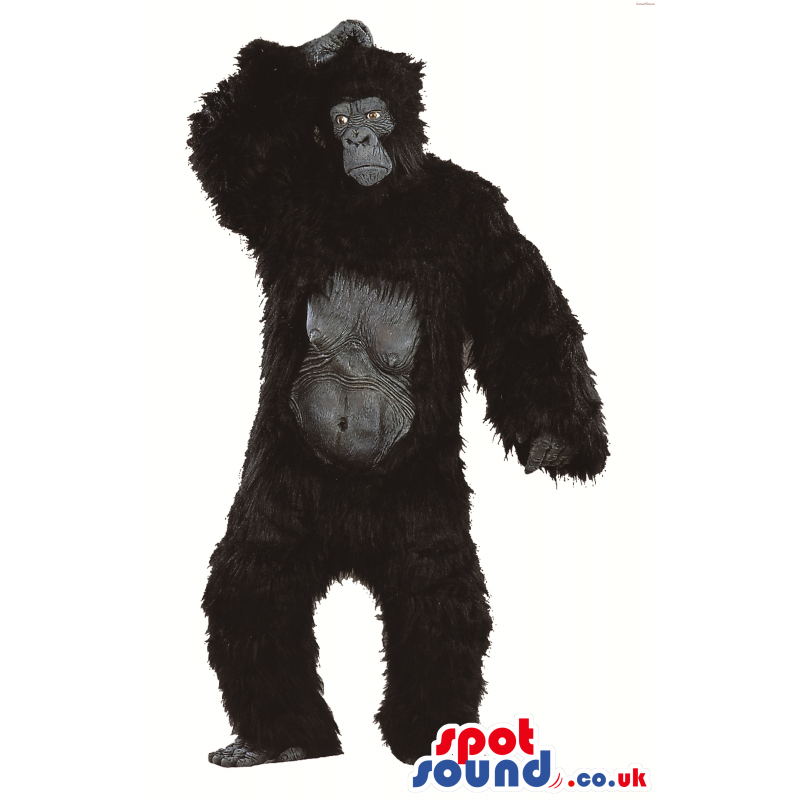 Big Hairy Black Chimpanzee Or Gorilla Plush Mascot - Custom