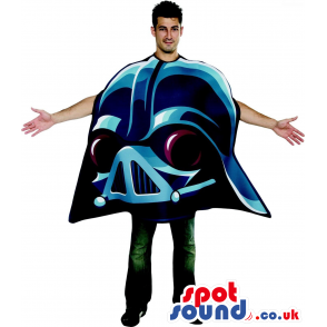 Cool Star Wars Darth Vader Head Adult Size Costume. - Custom
