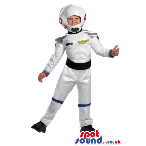 Amazing White Space Astronaut Children Size Costume - Custom
