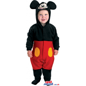 Cute Mickey Mouse Disney Character Baby Size Costume - Custom