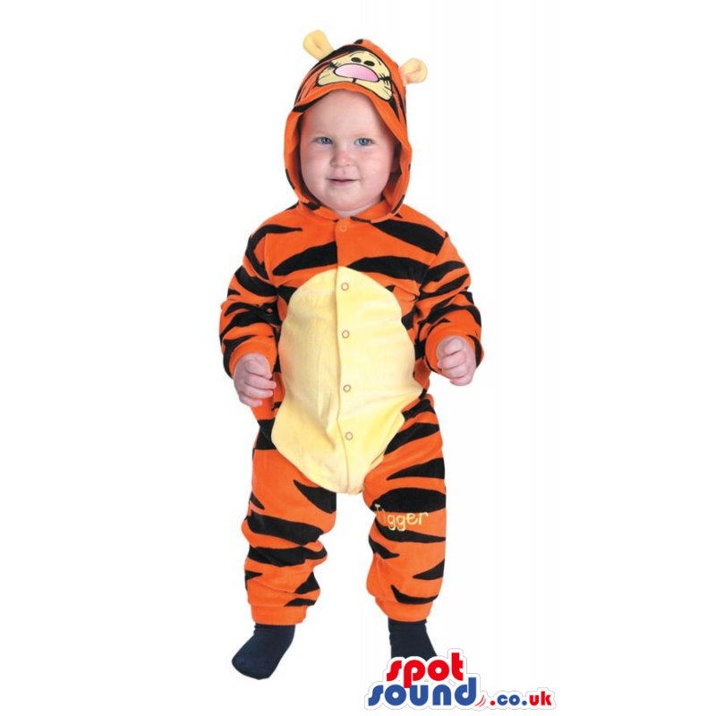 Cute Winnie The Pooh Tiger Character Baby Size Costume - Custom