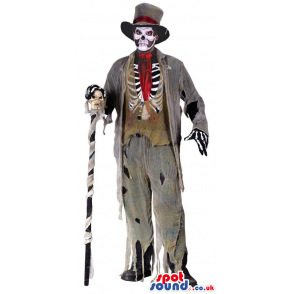 Fantastic Horror Zombie Dead Character Adult Size Costume -