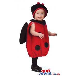 Cute Halloween Garden Ladybird Baby Size Plush Costume - Custom