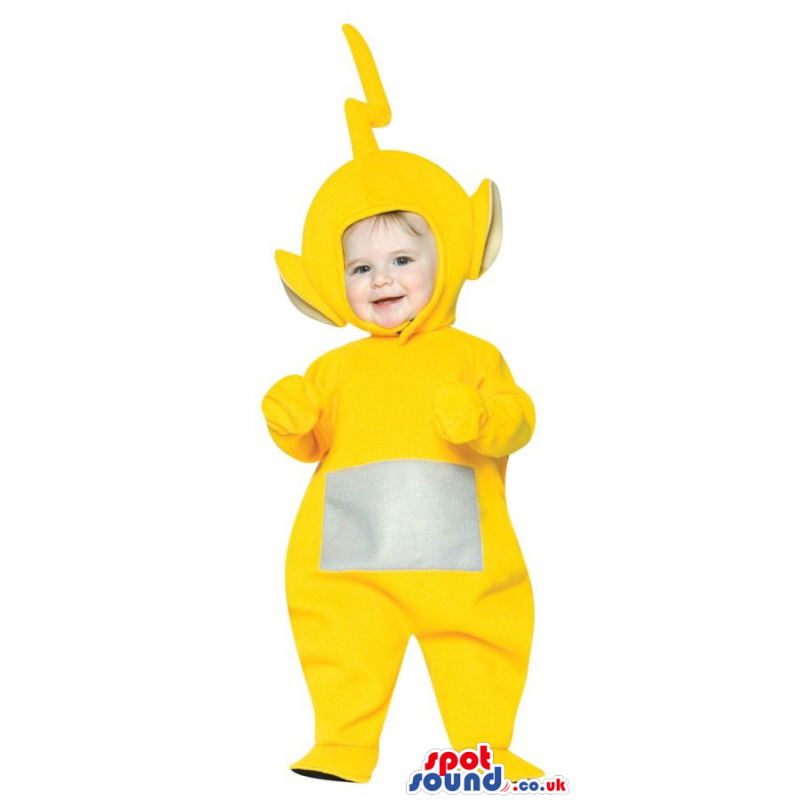 Very Cute Yellow Teletubbies Character Baby Size Plush Costume